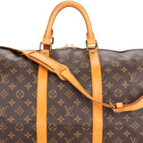 Louis Vuitton Canvas Monogram Keepall Bandouliere 55