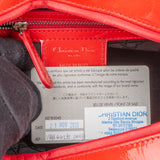 Louis Vuitton Red Patent Leather Lady Dior Handbag