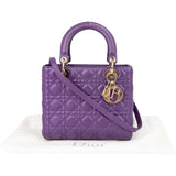 Christian Dior Quilted Leather Lady Dior Handbag