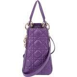 Christian Dior Quilted Leather Lady Dior Handbag