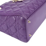 Christian Dior Quilted Leather Lady Dior Handbag