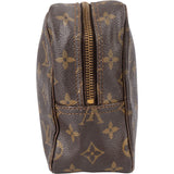 Louis Vuitton Canvas Monogram Trousse Toilette 28 Clutch