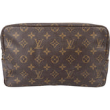 Louis Vuitton Canvas Monogram Trousse Toilette 28 Clutch