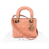 Christian Dior Quilted Leather Lady Dior Handbag
