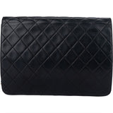 Chanel Quilted Lambskin 24K Gold Single Flap Shoulder Bag