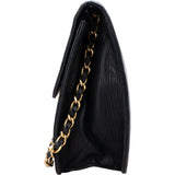 Chanel Quilted Lambskin 24K Gold Single Flap Shoulder Bag