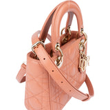Christian Dior Quilted Leather Lady Dior Handbag