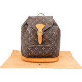 Louis Vuitton Canvas Monogram Montsouris MM Backpack
