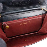 Chanel Quilted Lambskin 24K Gold Single Flap Shoulder Bag