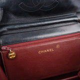 Chanel Quilted Lambskin 24K Gold Single Flap Shoulder Bag