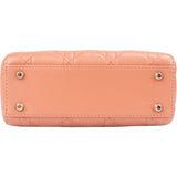 Christian Dior Quilted Leather Lady Dior Handbag