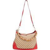 Gucci GG Monogram Bamboo Handbag