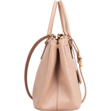 Prada Rose Saffiano Leather Galleria Handbag - vintageandkickz