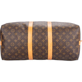 Louis Vuitton Canvas Monogram Keepall Bandouliere 45