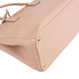 Prada Rose Saffiano Leather Galleria Handbag - vintageandkickz