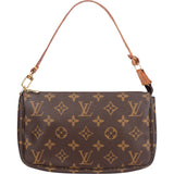 Louis Vuitton Canvas Monogram Pochette Accessoire Handbag