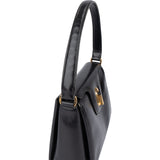 Gucci Black Leather G Handbag