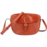 Louis Vuitton Cognac Epi Leather Jeune Fille MM Crossbody Bag