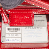 Christian Dior Quilted Patent Leather Lady Dior Handbag