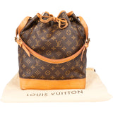 Louis Vuitton Canvas Monogram Sac Noe Grande Shoulder Bag