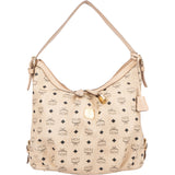 MCM Visetos Monogram Hobo Bag