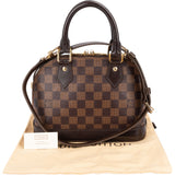 Louis Vuitton Monogram Damier Ebene Canvas Alma BB Handbag