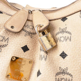 MCM Visetos Monogram Hobo Bag