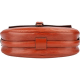 Louis Vuitton Cognac Epi Leather Jeune Fille MM Crossbody Bag