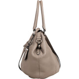 Prada Grey Leather Vitello Handbag