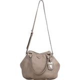 Prada Grey Leather Vitello Handbag
