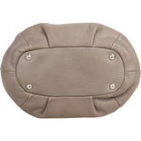 Prada Grey Leather Vitello Handbag