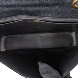 Chanel Quilted Caviar Leather 24K Gold Jumbo Single Flap Crossbody Bag