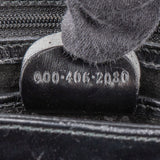 Gucci Black Leather G Handbag