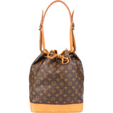Louis Vuitton Canvas Monogram Sac Noe Grande Shoulder Bag