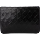 Chanel Quilted Lambskin 24K Gold Single Flap Shoulder Bag