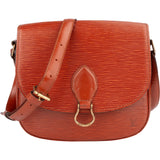 Louis Vuitton Cognac Epi Leather Saint Cloud GM Crossbody Bag