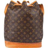 Louis Vuitton Canvas Monogram Sac Noe Grande Shoulder Bag