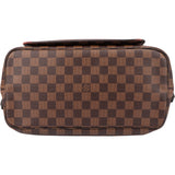 Louis Vuitton Damier Ebene Monogram Neverfull MM Shopper Handbag