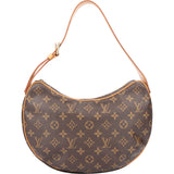 Louis Vuitton Canvas Monogram Croissant MM Shoulder Bag