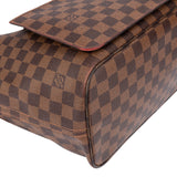 Louis Vuitton Damier Ebene Monogram Neverfull MM Shopper Handbag