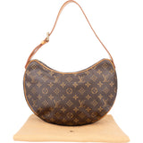 Louis Vuitton Canvas Monogram Croissant MM Shoulder Bag