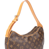 Louis Vuitton Canvas Monogram Croissant MM Shoulder Bag