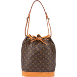 Louis Vuitton Canvas Monogram Sac Noe Grande Shoulder Bag
