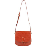 Louis Vuitton Cognac Epi Leather Saint Cloud GM Crossbody Bag