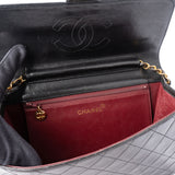 Chanel Quilted Lambskin 24K Gold Single Flap Shoulder Bag