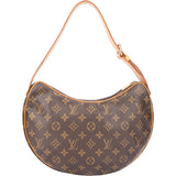 Louis Vuitton Canvas Monogram Croissant MM Shoulder Bag