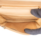 Chanel Golden Quilted Lambskin Coco Wallet On Chain Crossbody Bag