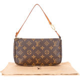 Louis Vuitton Canvas Monogram Pochette Accessoire Handbag