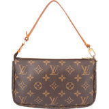 Louis Vuitton Canvas Monogram Pochette Accessoire Handbag