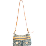 Louis Vuitton Denim Monogram Baggy PM Crossbody Bag